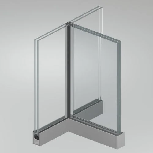 Glass Fin Wall detail